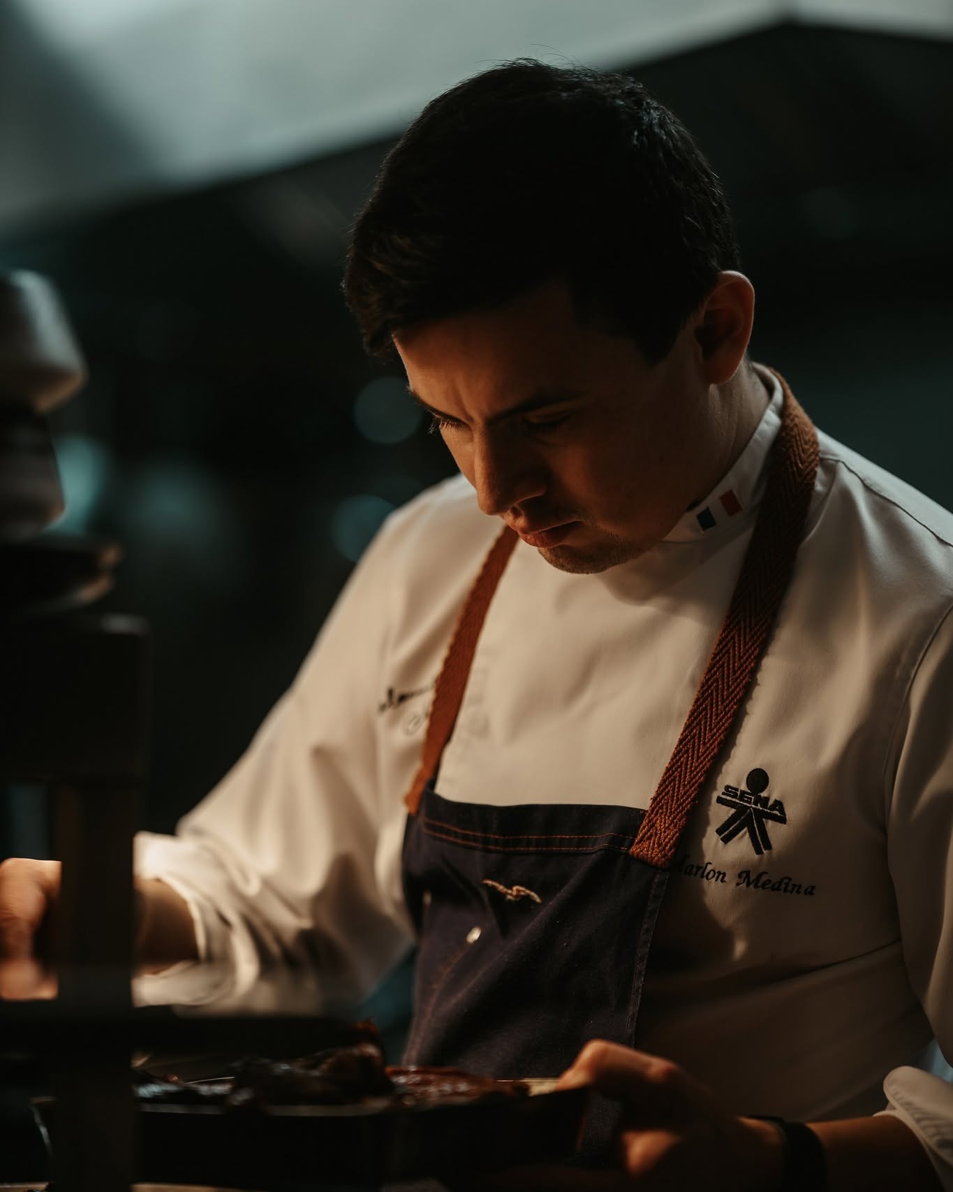 Marlon Medina, chef et maître restaurateur du restaurant Masama