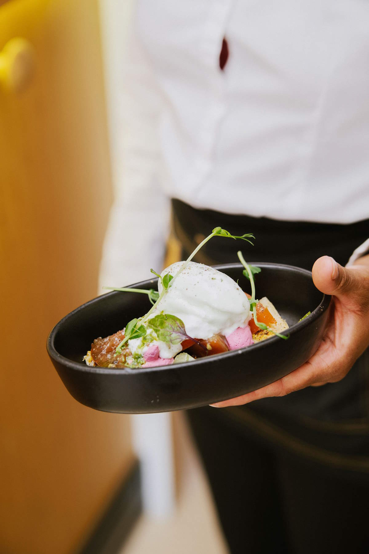 Assiette bistronomique du restaurant Masama