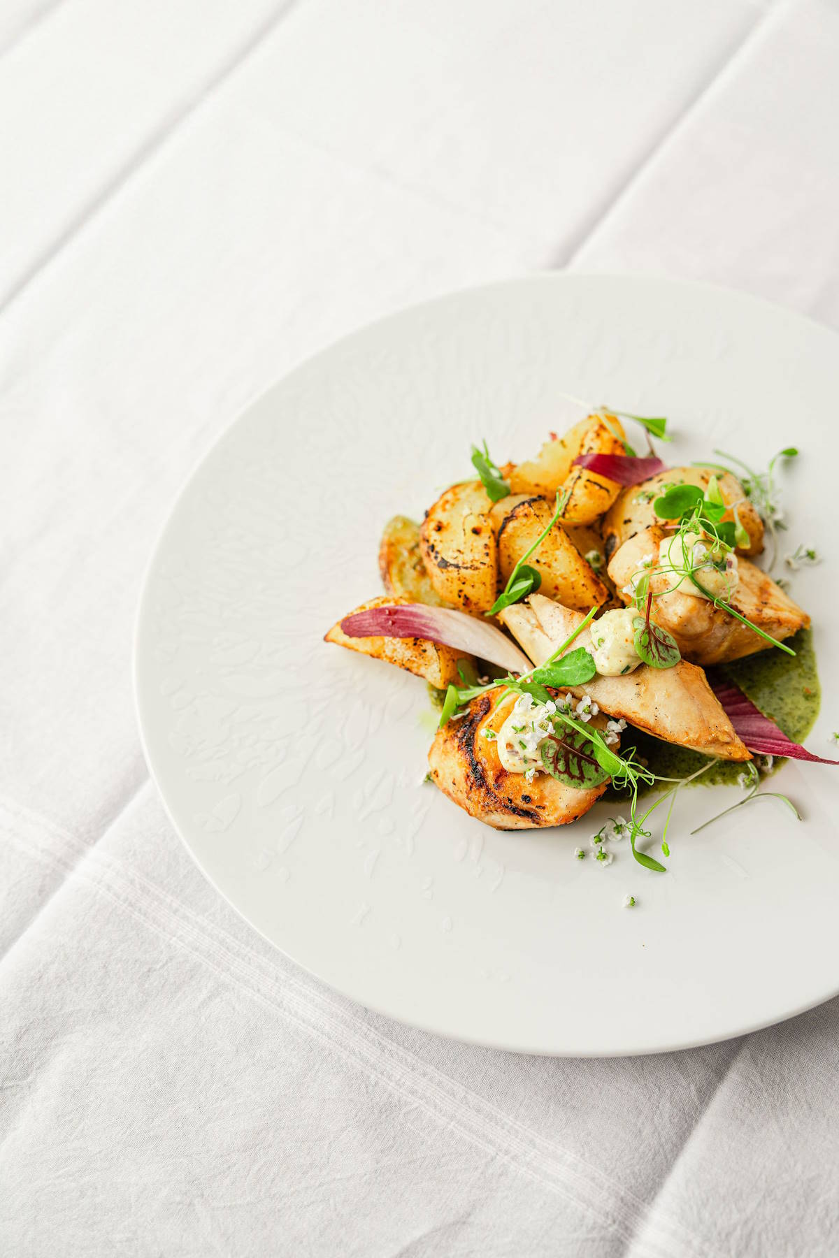 Création culinaire du chef Marlon Medina